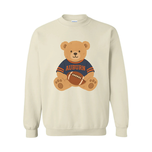 Auburn Teddy Bear Sweatshirt