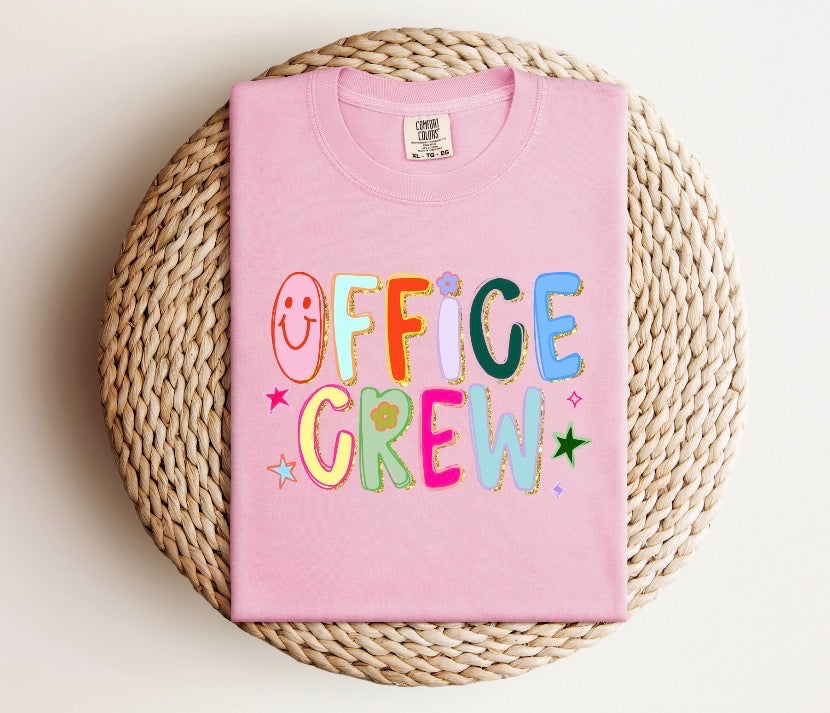 Office Crew Colorful Tee