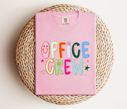 Office Crew Colorful Tee