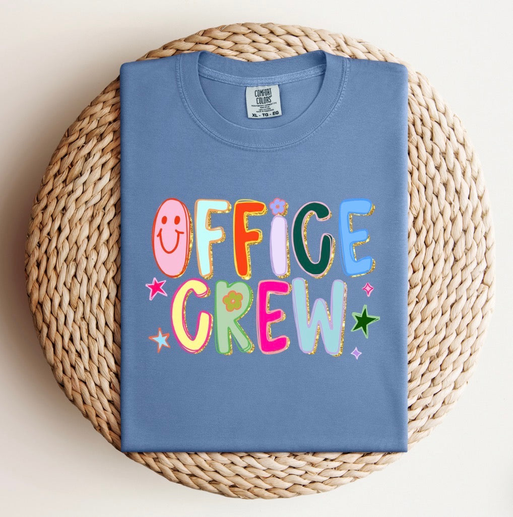 Office Crew Colorful Tee
