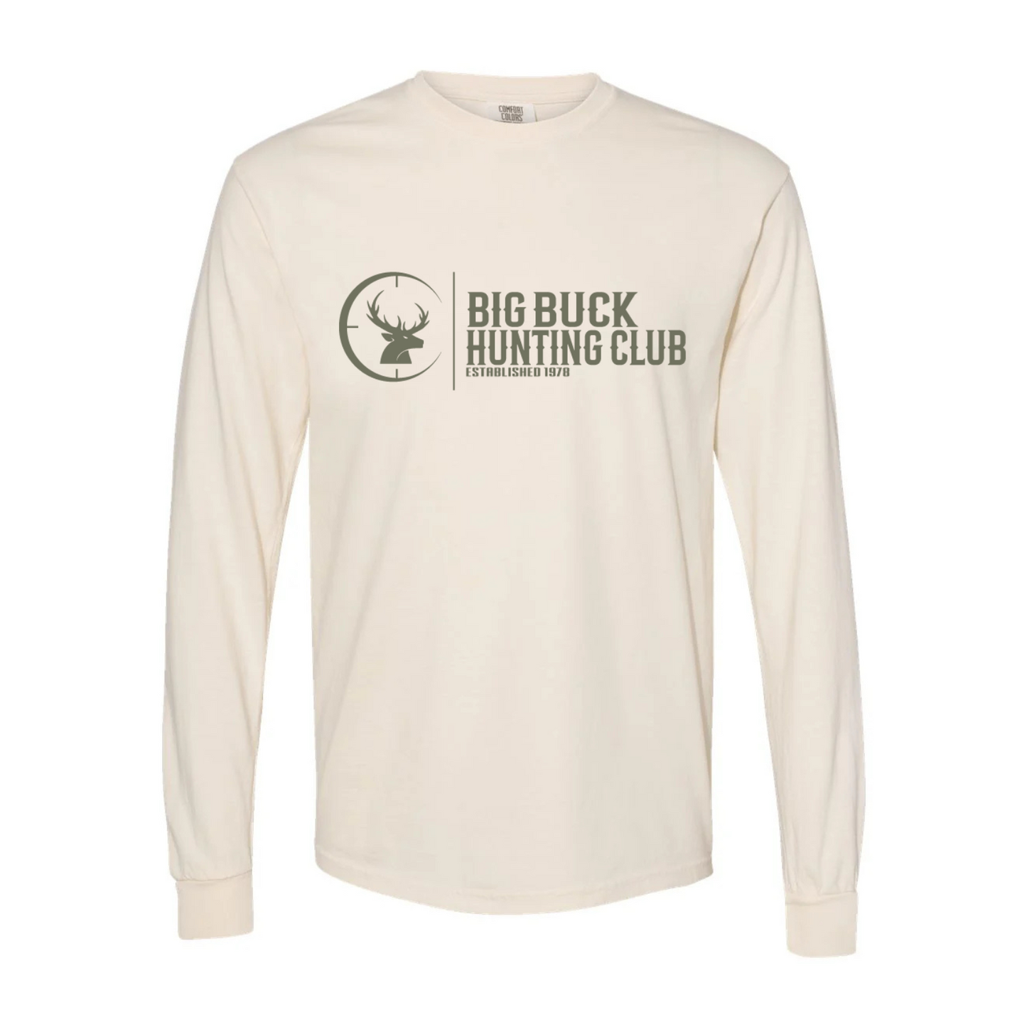 Big Buck Hunting Club Long Sleeve Tee
