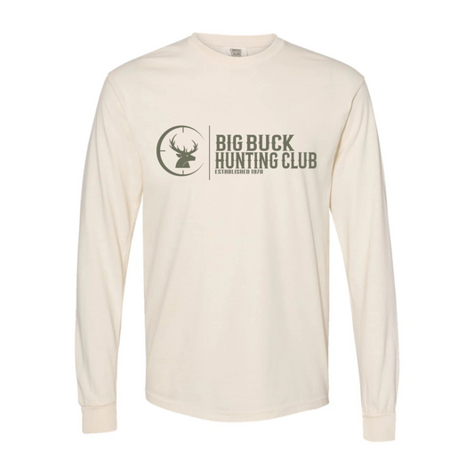 Big Buck Hunting Club Long Sleeve Tee