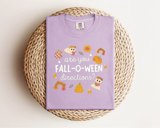 “Fall-O-Ween Directions” Tee