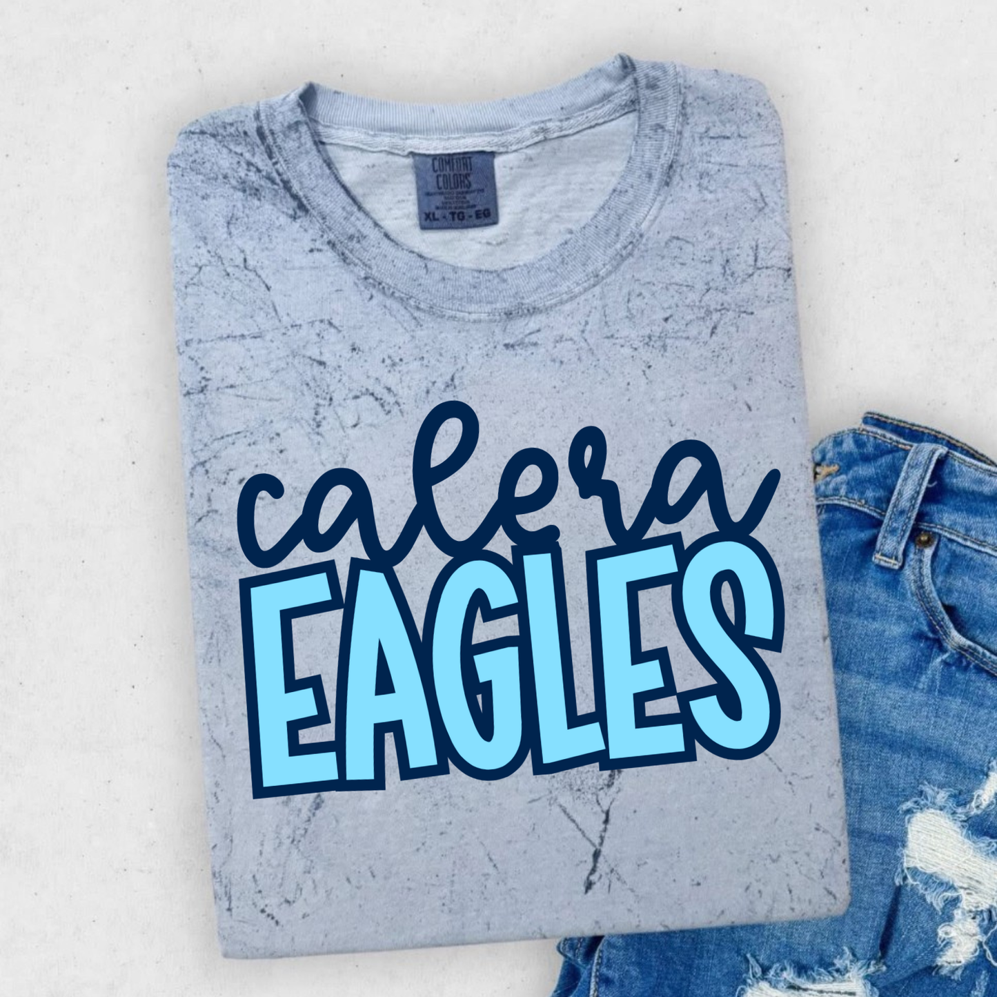 “Calera Eagles” Color Blast Tee