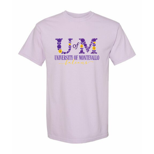 “U of M” Floral Tee