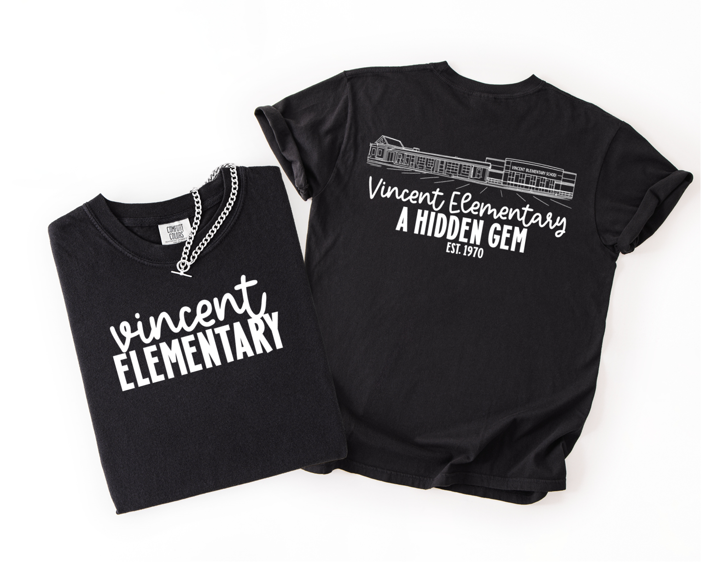 “Vincent Elementary Sketch” Tee