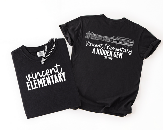“Vincent Elementary Sketch” Tee