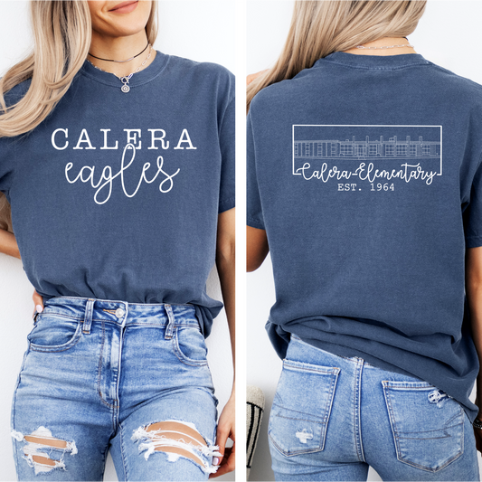 “Calera Elementary Sketch” Tee