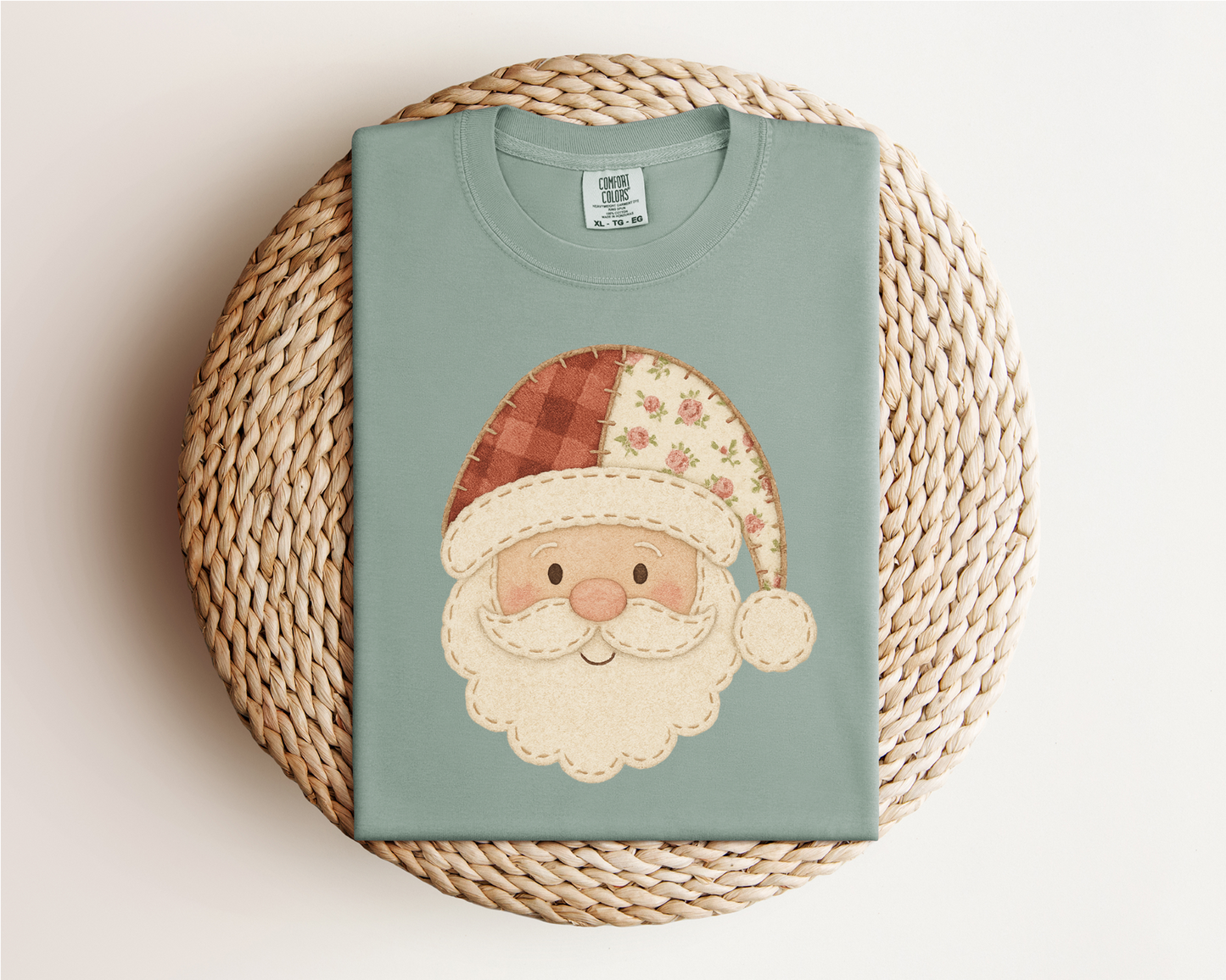 Stitched Santa Tee