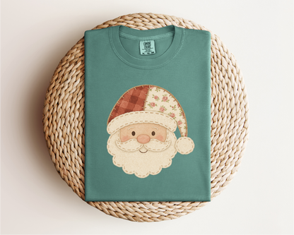 Stitched Santa Tee
