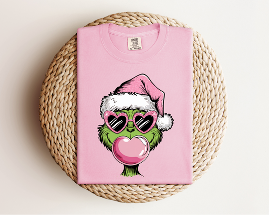Bubblegum Grinch Tee