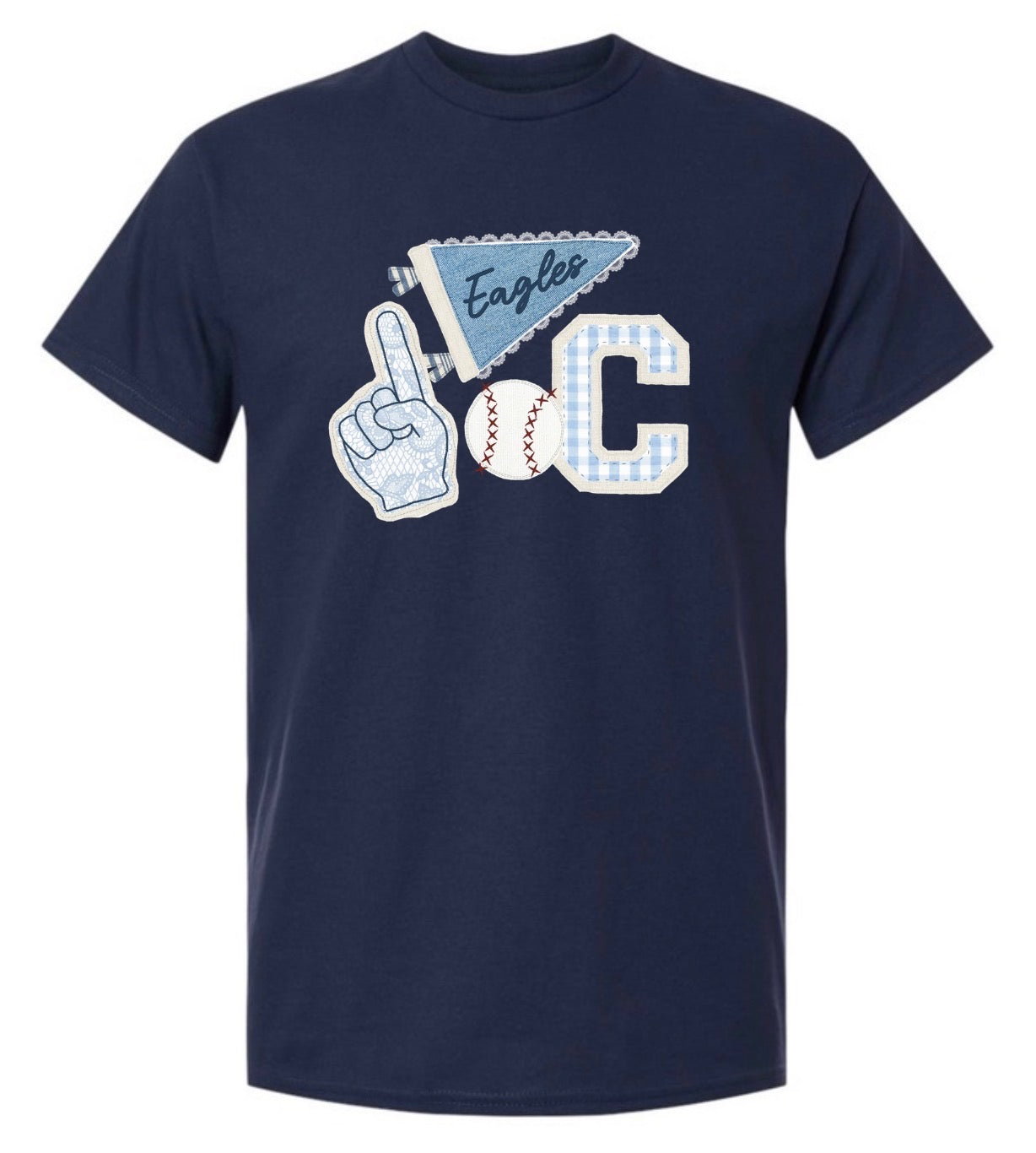 Calera Baseball Applique Tee