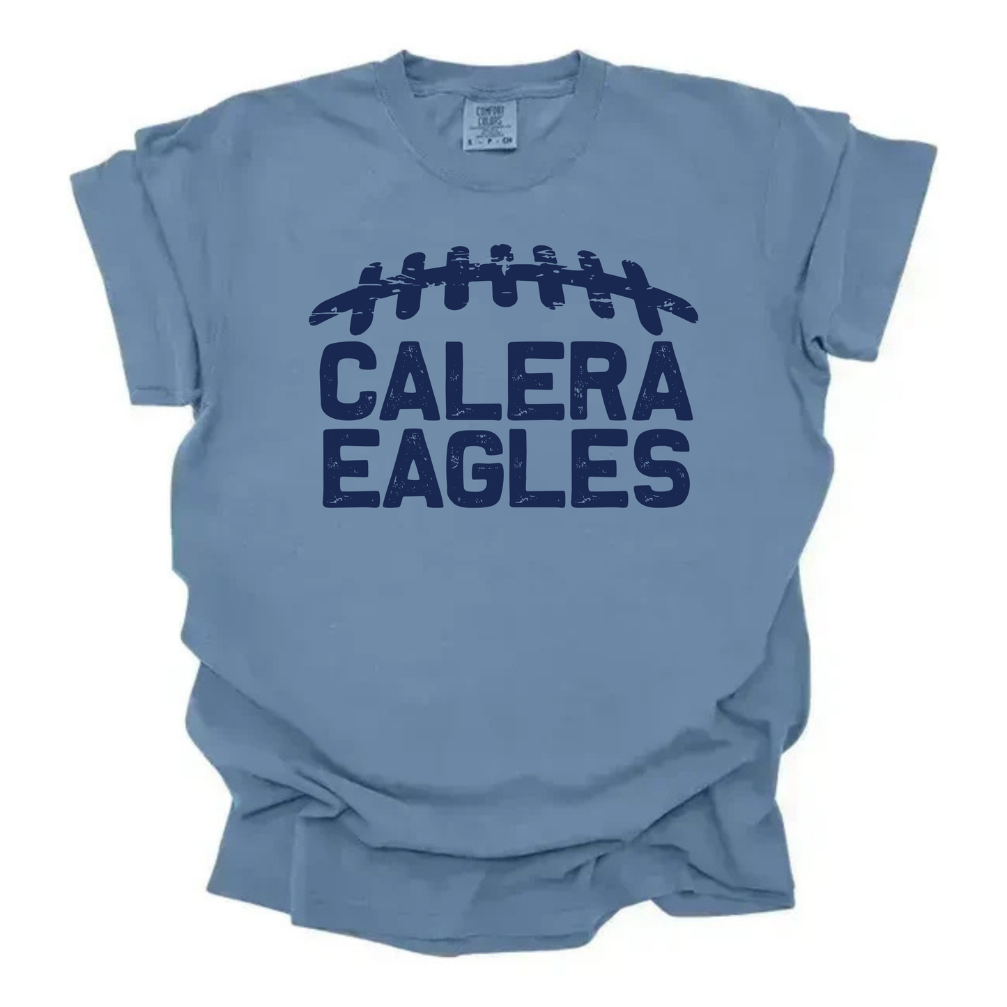 Custom Grunge Mascot Football Tee