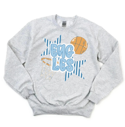 Eagles lace Basketball Sweatshirt