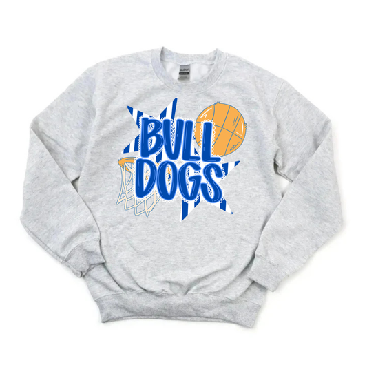 Bulldogs lace Basketball Sweatshirt