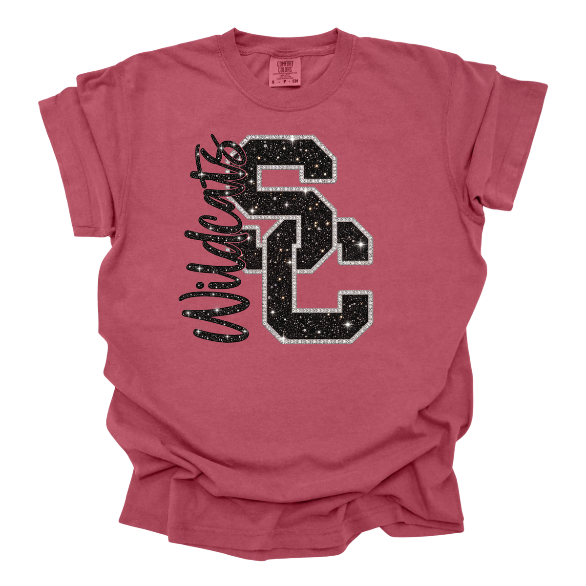 Faux Glitter SC Tee