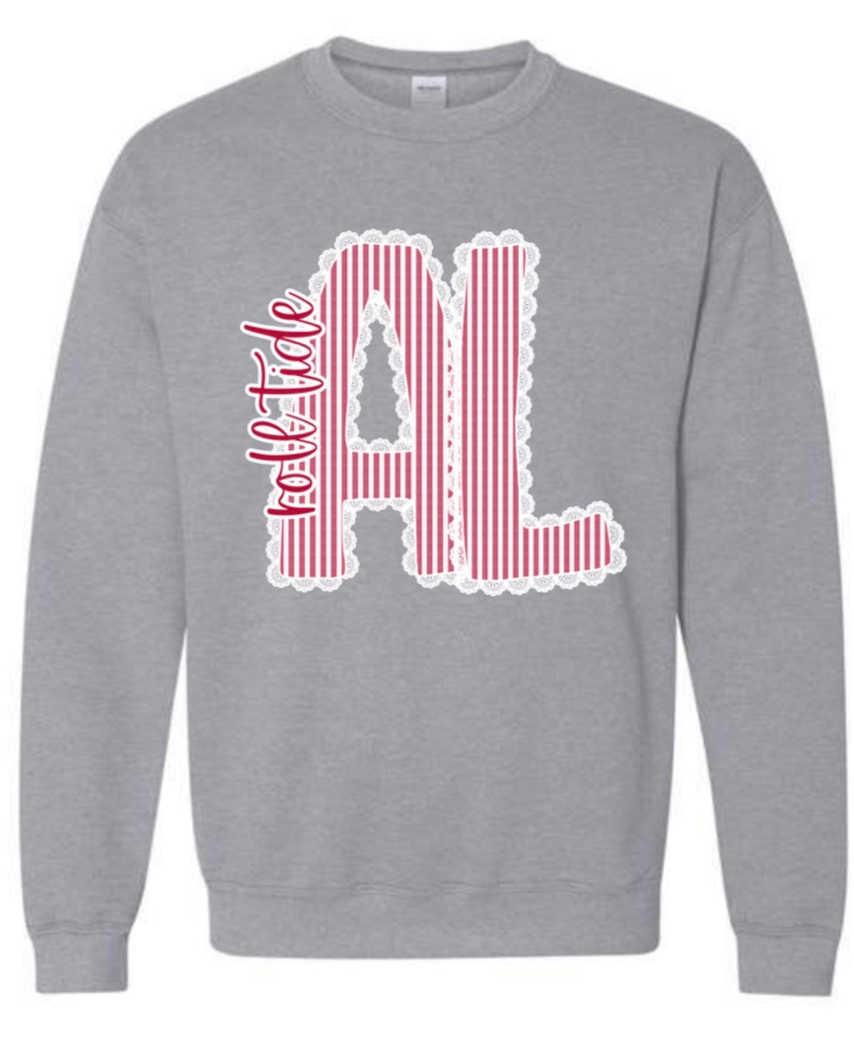 AL Striped Lace Sweatshirt