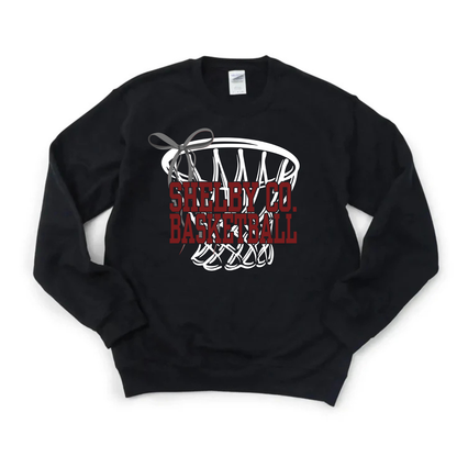 “Shelby Co. Basketball”  Sweatshirt