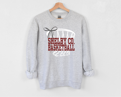 “Shelby Co. Basketball”  Sweatshirt