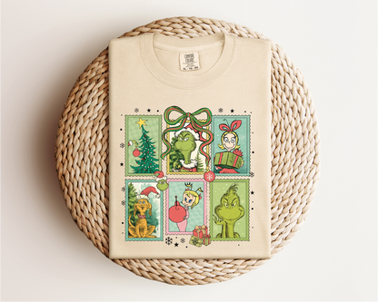 Grinch Stamp Tee