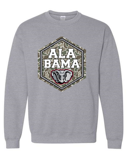 Camo Alabama Sweatshirt