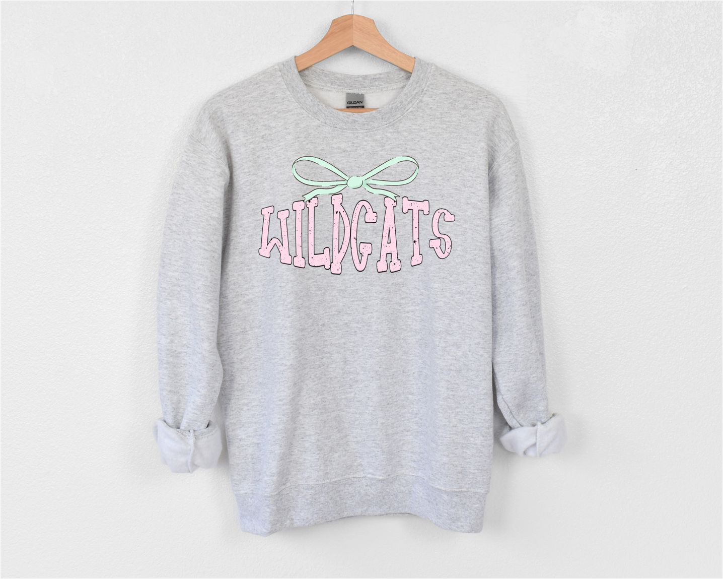 “Wildcats” Bow Sweatshirt