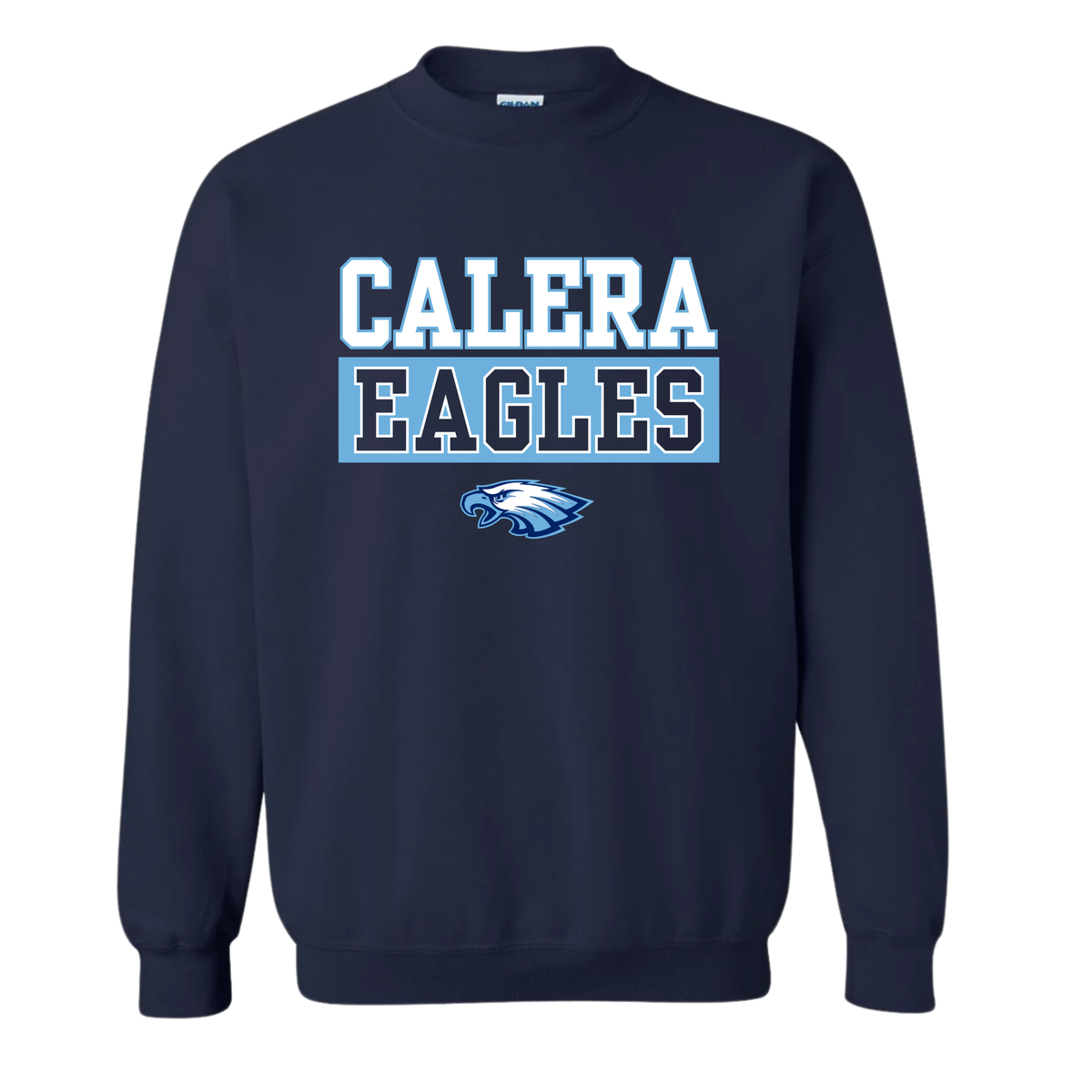 Calera Eagles Stacked Varsity Sweatshirt