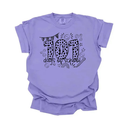 101 days of school Doodle Tee