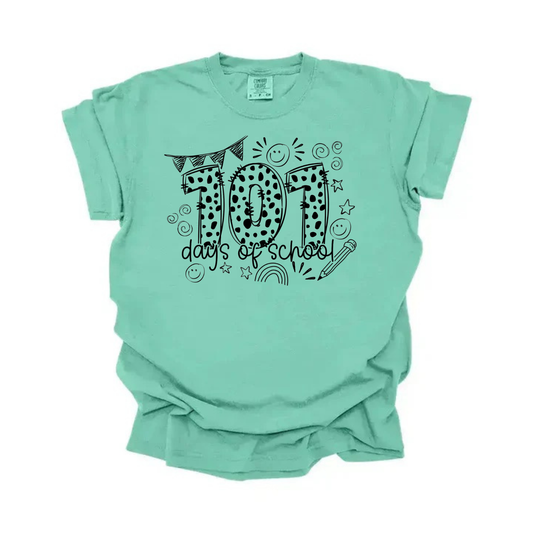 101 days of school Doodle Tee