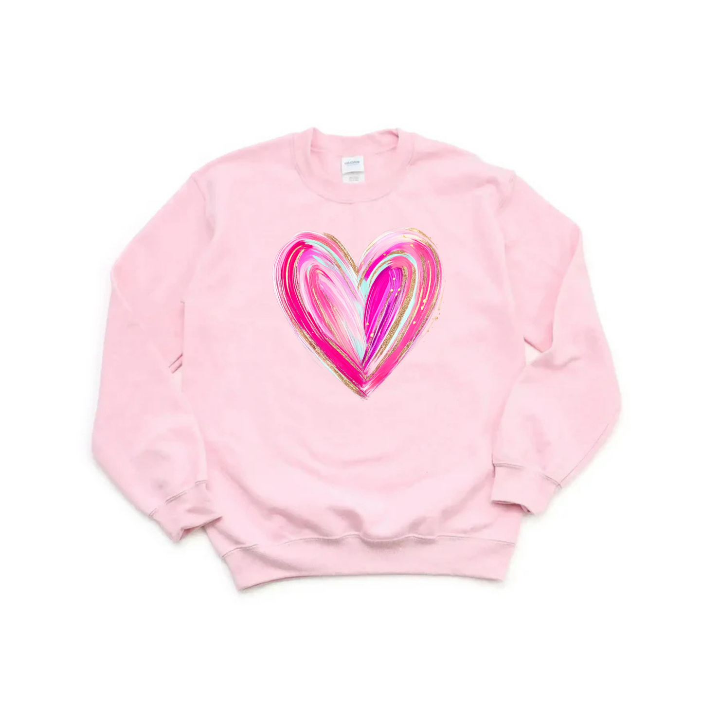 Watercolor Heart Sweatshirt