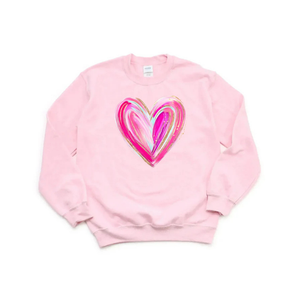 Watercolor Heart Sweatshirt