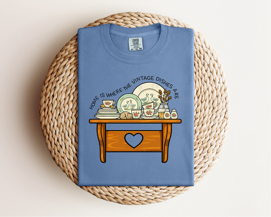 Vintage Dishes Tee
