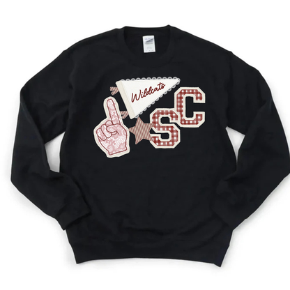 Wildcats Applique Sweatshirt