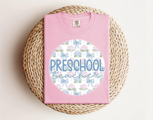 Hydrangea Teacher Tee