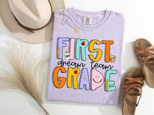 “First Grade Dream Team” Tee