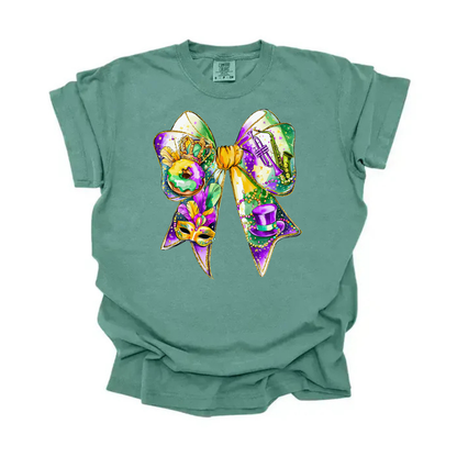 King Cake Bow Tee