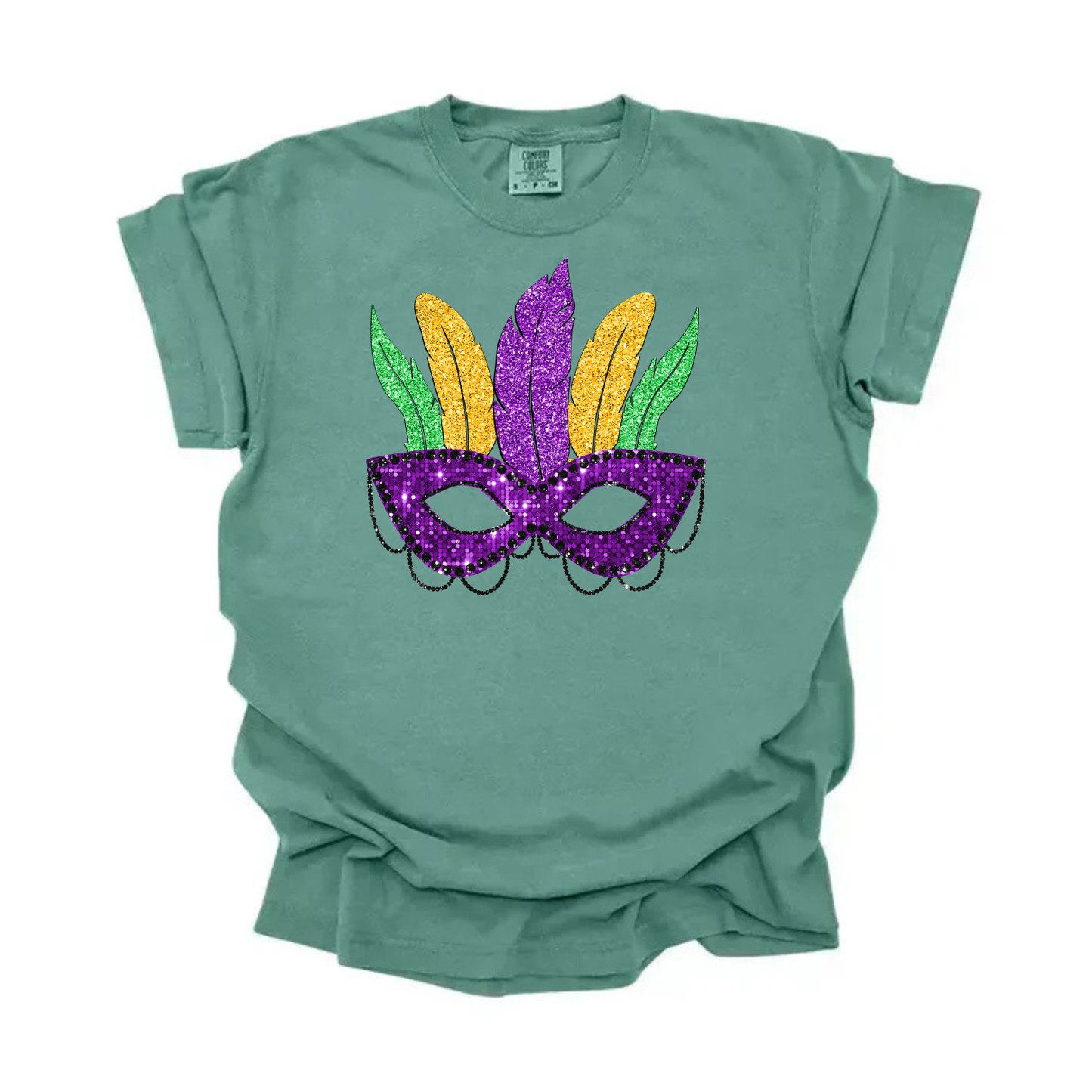 Mardi Gras Mask Tee