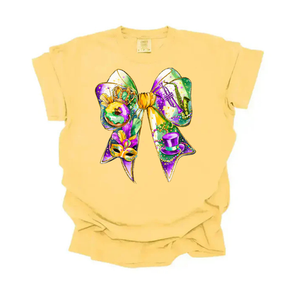 King Cake Bow Tee