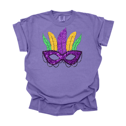 Mardi Gras Mask Tee