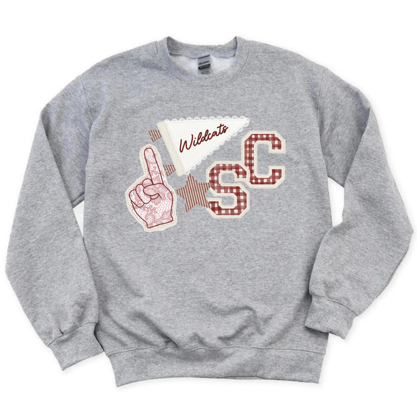 Wildcats Applique Sweatshirt