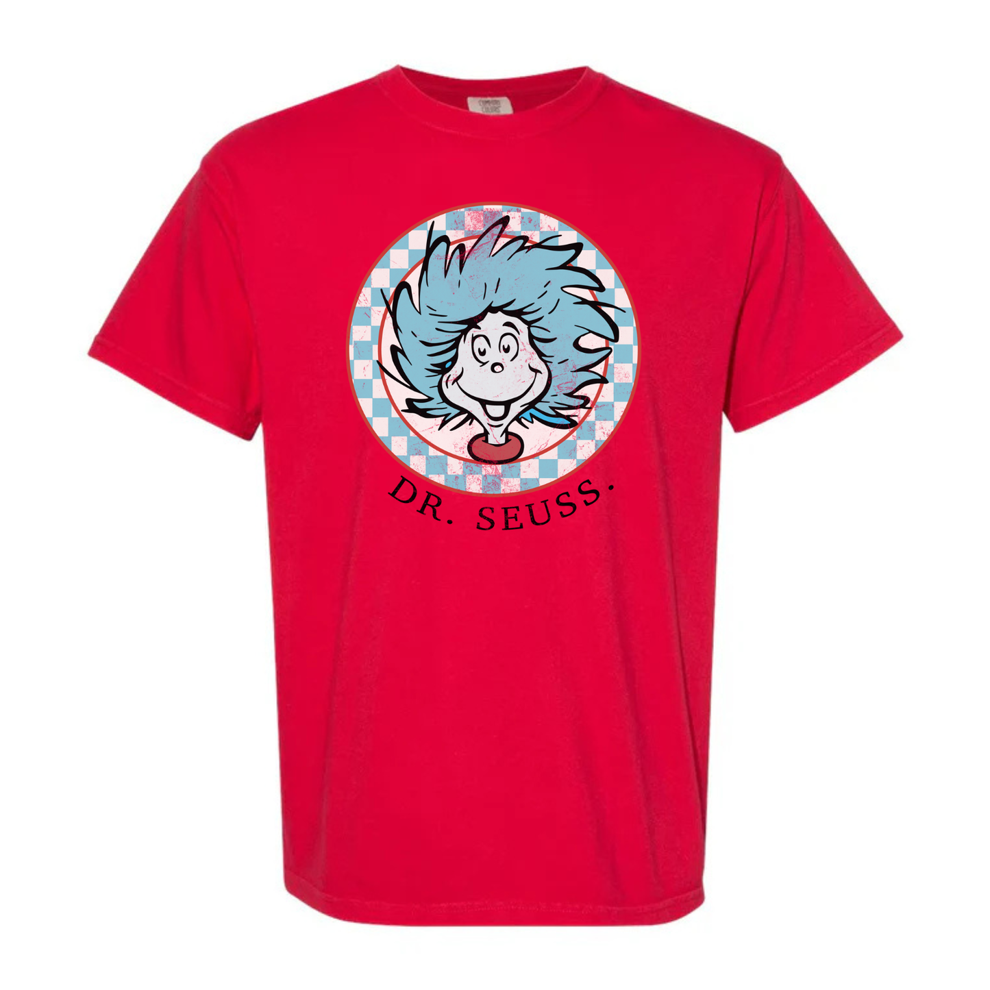 Dr. Seuss Checkered Tee