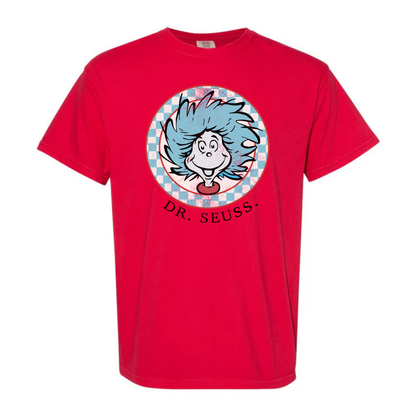 Dr. Seuss Checkered Tee