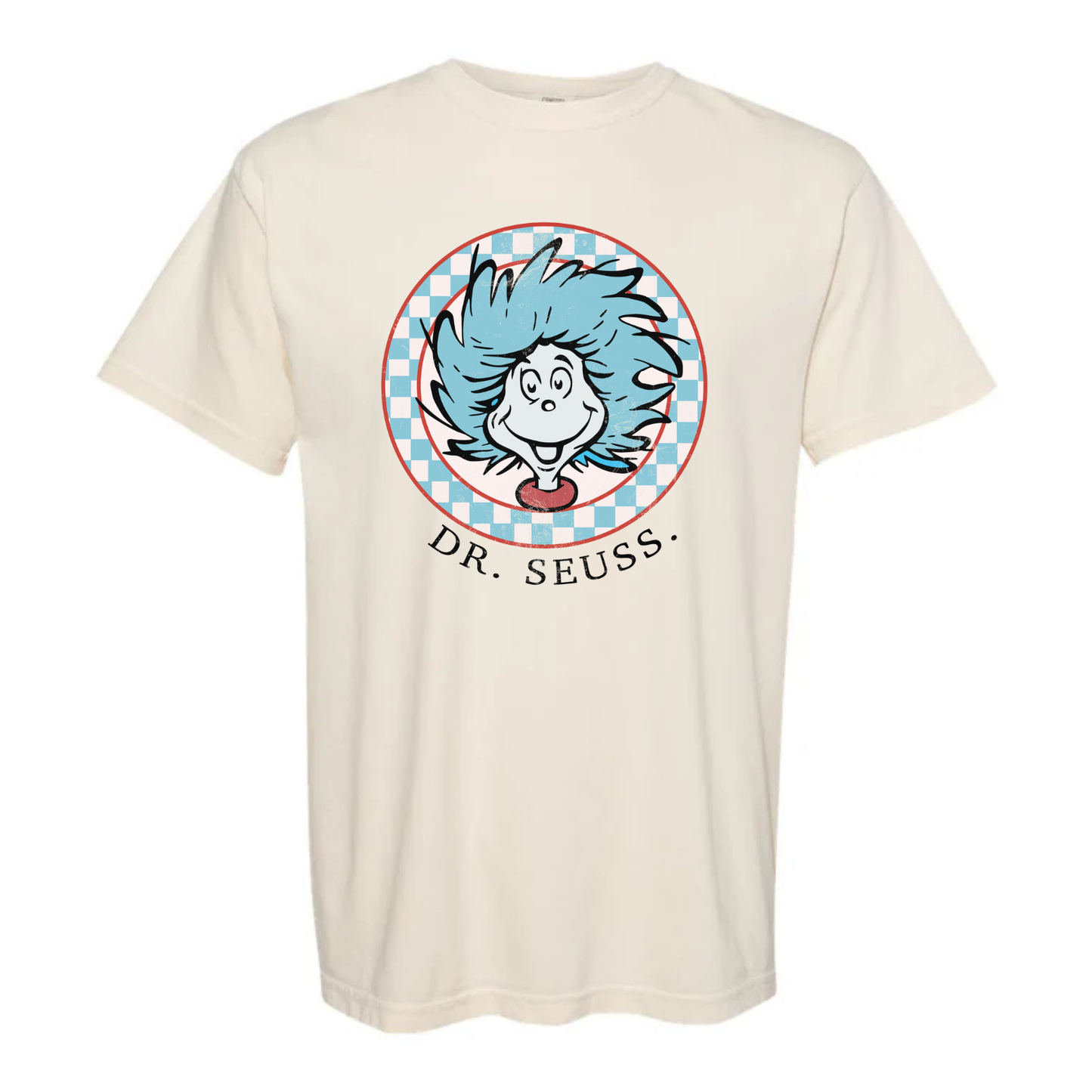 Dr. Seuss Checkered Tee