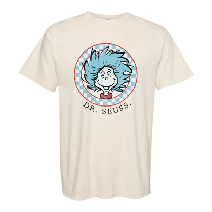 Dr. Seuss Checkered Tee