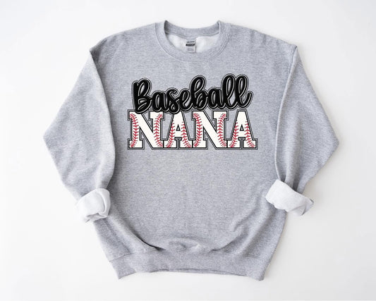 Baseball Nana Sweatshirt