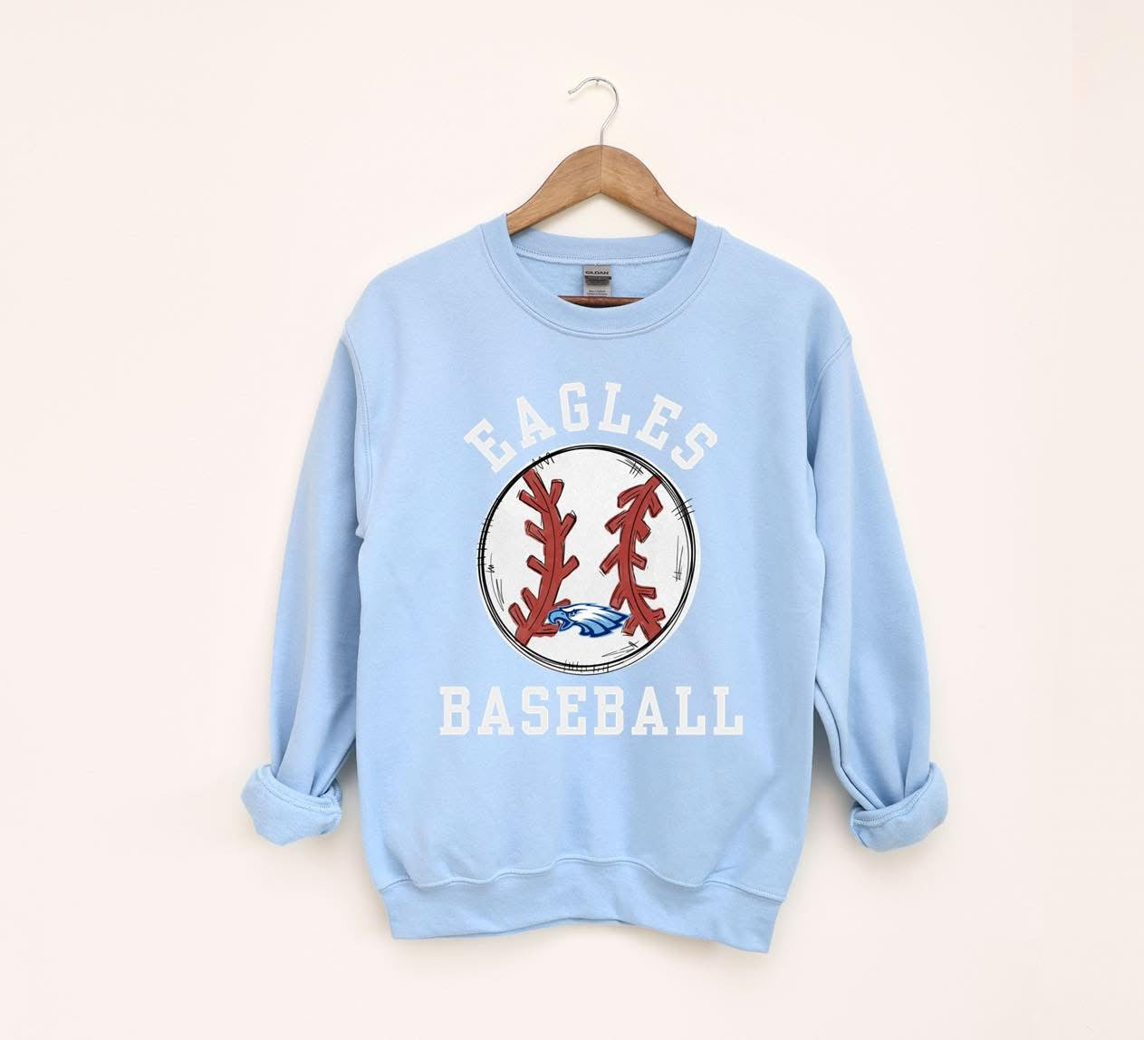 Eagles Baseball Doodle Sweatshirt