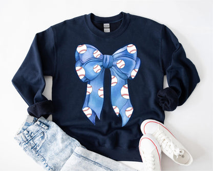 Soccer Bow Sweatshirt