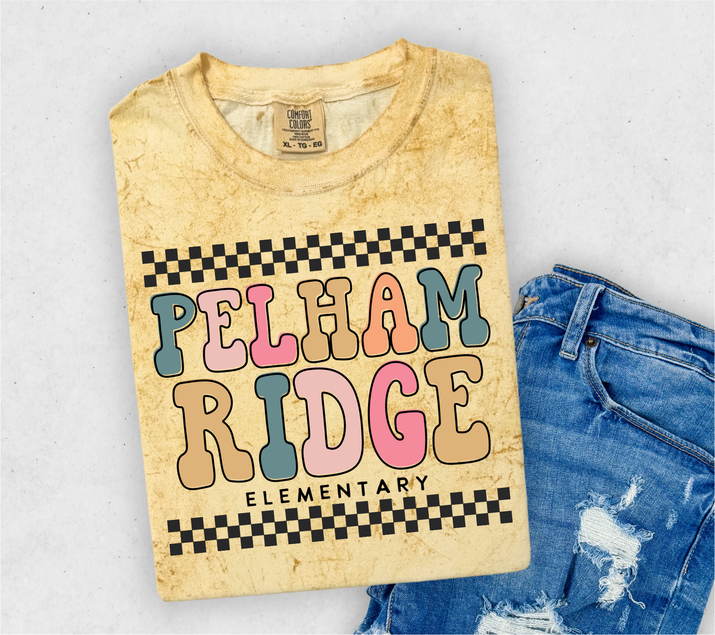 “Pelham Ridge” Checked Tee