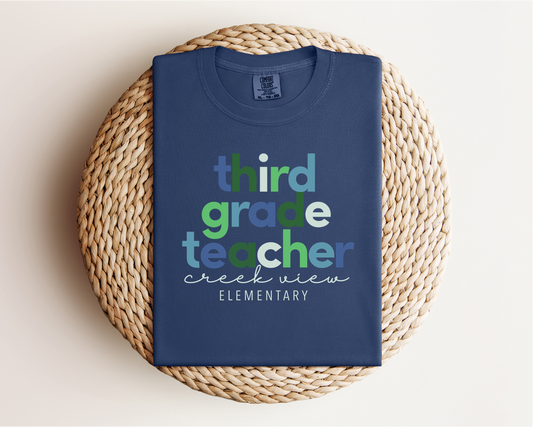 “Third Grade CVES” Tee - Men
