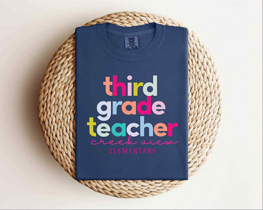 “Third Grade CVES” Tee - Women